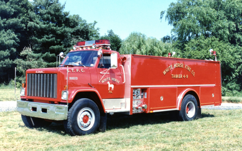 The 1984 GMC/Conestoga tanker (Mike Sanders photo)